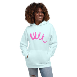 PINK SWIRL Unisex Hoodie