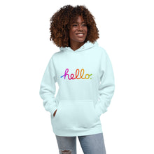 Load image into Gallery viewer, HELLO Unisex Hoodie
