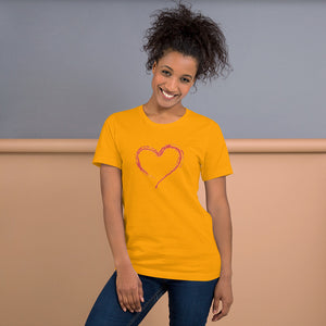 MODERN HEART Short-Sleeve Unisex T-Shirt