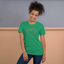 Load image into Gallery viewer, MODERN HEART Short-Sleeve Unisex T-Shirt
