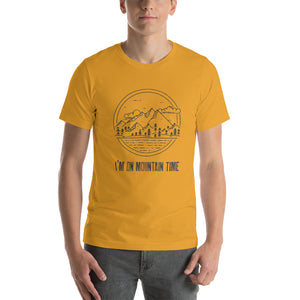 I’M ON MOUNTAIN TIME Short-sleeve unisex t-shirt