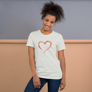 MODERN HEART Short-Sleeve Unisex T-Shirt