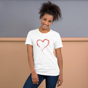 MODERN HEART Short-Sleeve Unisex T-Shirt