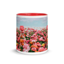 Load image into Gallery viewer, FLOWER FIELDS Mug with Color Inside
