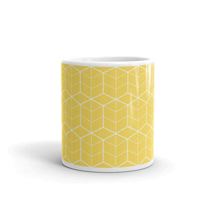 YELLOW GEO MUG