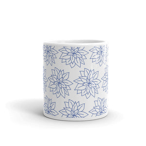 BLUE FLORAL Mug