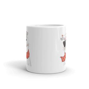 CHRISTMAS CAT Mug