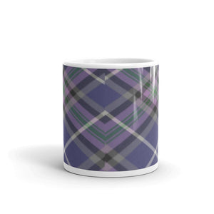 PURPLE TARTAN PLAID Mug