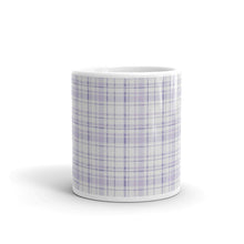 Load image into Gallery viewer, LAVENDER TARTAN PLAID Mug
