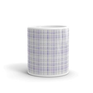 LAVENDER TARTAN PLAID Mug