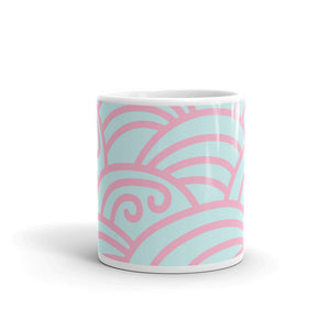 MALIBU White glossy mug