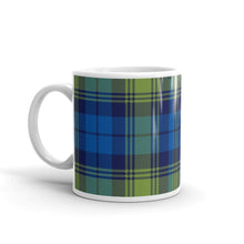 Load image into Gallery viewer, ROYAL BLUE TARTAN PLAID Mug
