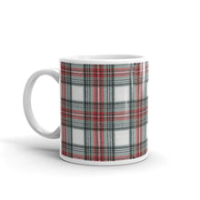 Load image into Gallery viewer, ROYAL WHITE TARTAN PLAID Mug
