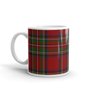 ROYAL RED TARTAN PLAID Mug