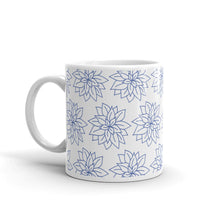 Load image into Gallery viewer, BLUE FLORAL Mug
