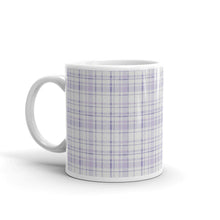 Load image into Gallery viewer, LAVENDER TARTAN PLAID Mug
