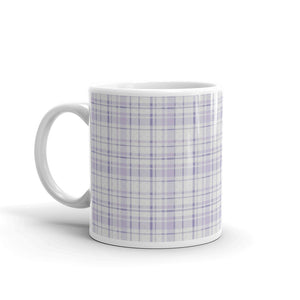 LAVENDER TARTAN PLAID Mug