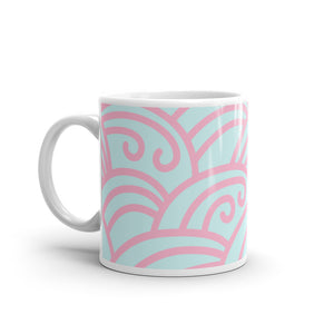 MALIBU White glossy mug