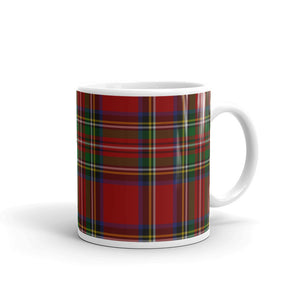 ROYAL RED TARTAN PLAID Mug