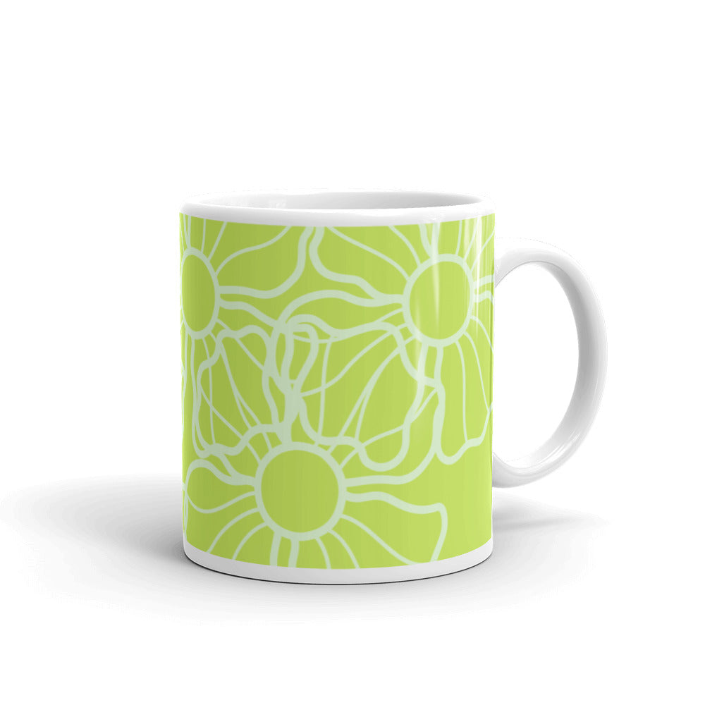 LIME FLOWER Mug