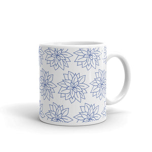 BLUE FLORAL Mug