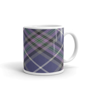 PURPLE TARTAN PLAID Mug