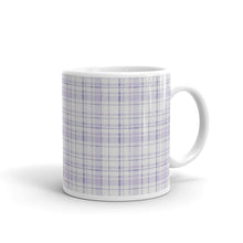 Load image into Gallery viewer, LAVENDER TARTAN PLAID Mug
