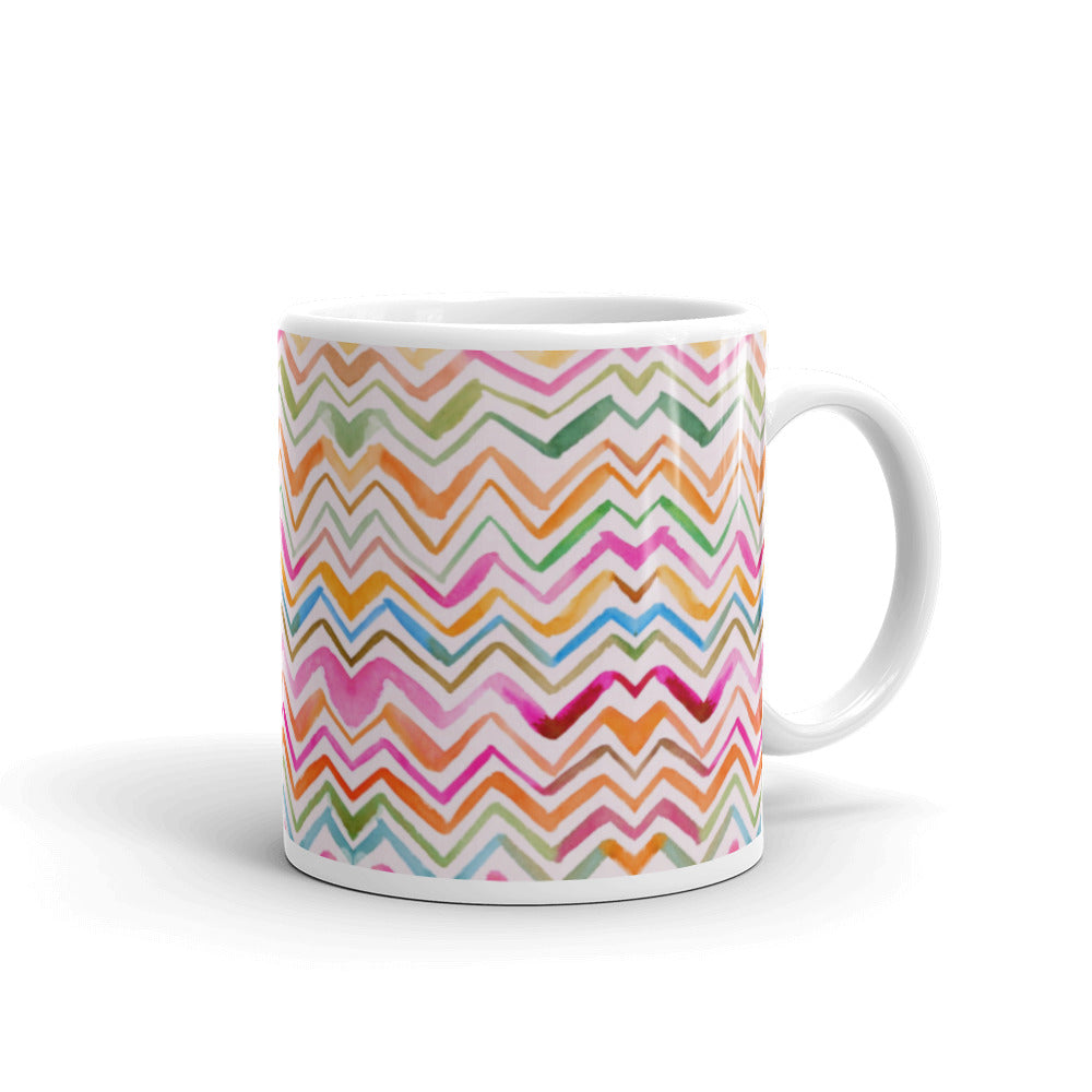 ZIG AND ZAG Multicolor Mug