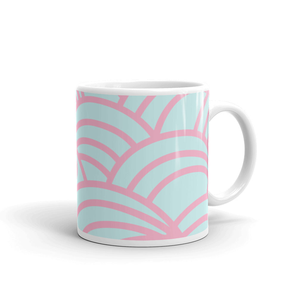 MALIBU White glossy mug