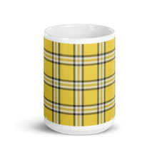 Load image into Gallery viewer, YELLOW TARTAN PLAID Mug
