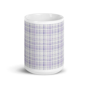 LAVENDER TARTAN PLAID Mug