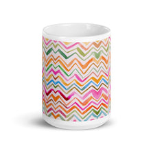 Load image into Gallery viewer, ZIG AND ZAG Multicolor Mug
