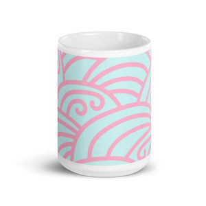 MALIBU White glossy mug