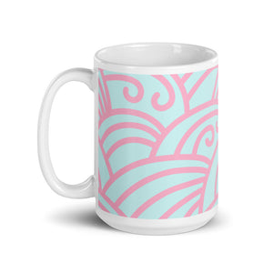 MALIBU White glossy mug