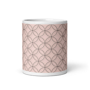 INTERCONNECTED White glossy mug