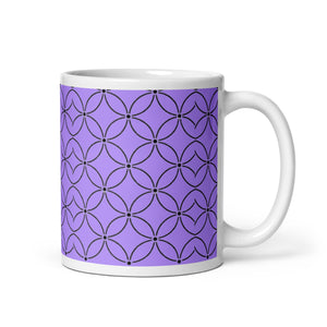 INTERCONNECTED White glossy mug