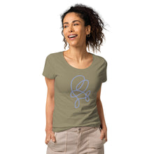 Load image into Gallery viewer, MODERN ART Women’s basic organic t-shirt
