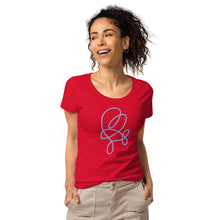 Load image into Gallery viewer, MODERN ART Women’s basic organic t-shirt
