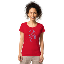 Load image into Gallery viewer, MODERN ART Women’s basic organic t-shirt
