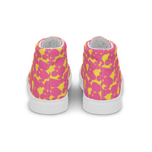 Load image into Gallery viewer, BUBBLEGUM Women’s high top canvas shoes
