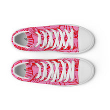 Load image into Gallery viewer, THE ROSE Women’s high top canvas shoes
