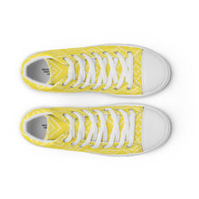 Load image into Gallery viewer, GLOW Women’s high top canvas shoes
