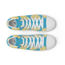 Load image into Gallery viewer, LEMON Women’s high top canvas shoes
