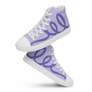 IN THE LOOP Women’s high top canvas shoes