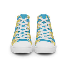 Load image into Gallery viewer, LEMON Women’s high top canvas shoes
