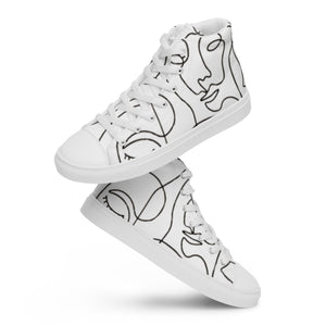 BROOKLYN Women’s high top canvas shoes