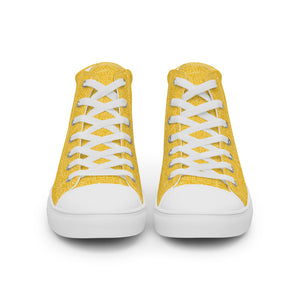 MEDALLION Women’s high top canvas shoes