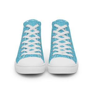 MEDALLION Women’s high top canvas shoes