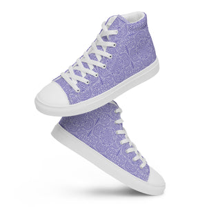 MEDALLION Women’s high top canvas shoes