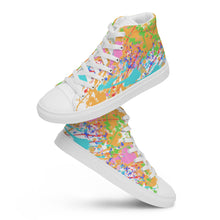 Load image into Gallery viewer, VIBE Women’s high top canvas shoes
